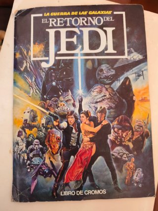 Album El Retorno del Jedi - Libro de Cromos