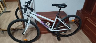Bicicleta Montaña Blanca Btwin