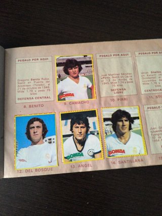 Álbum Fútbol Liga 79-80 Bomba