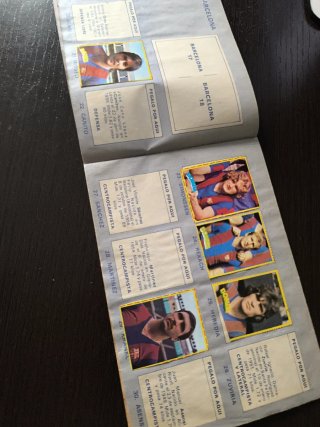 Álbum Fútbol Liga 79-80 Bomba