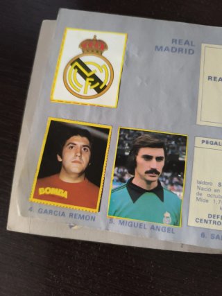 Álbum Fútbol Liga 79-80 Bomba