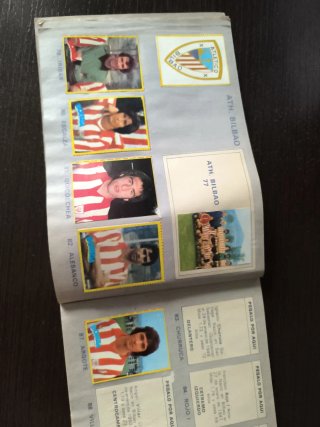 Álbum Fútbol Liga 79-80 Bomba