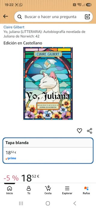 Yo, Juliana: Autobiografía novelada