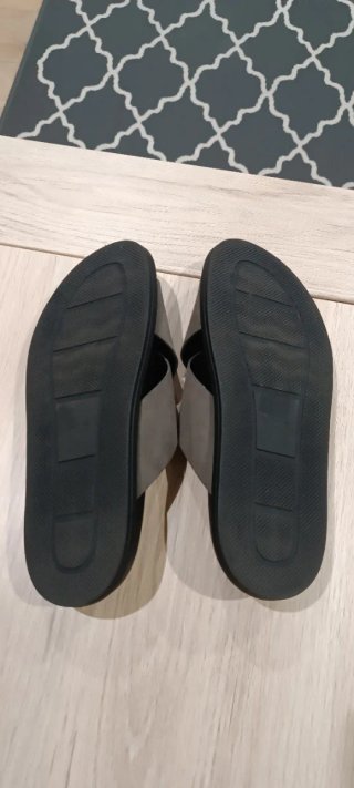 Sandalias Primark Gris Talla 41