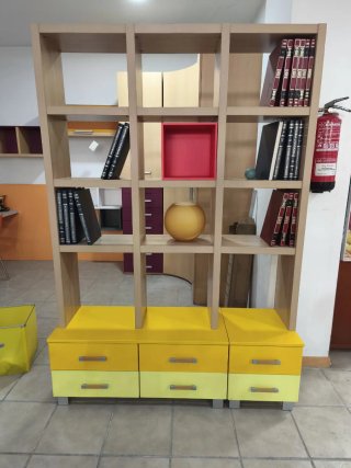 Mueble separador de habitaciones