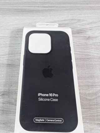 Funda Silicona MagSafe iPhone Negra