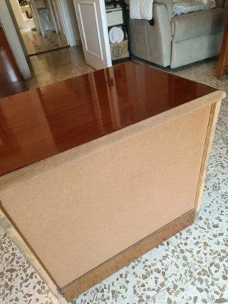 2 Mesitas de noche Vintage Madera
