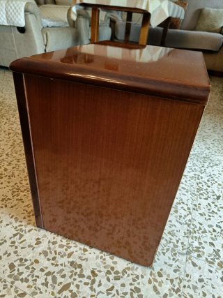 2 Mesitas de noche Vintage Madera