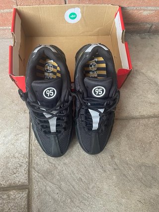 Nike Air Max 95 BB SE LTR (GS) Negro/Dorado