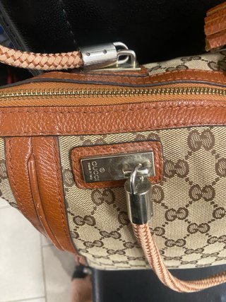 Borsa Gucci Beige/Marrone
