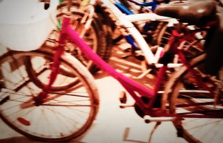 Bicicleta Urbana Vintage Rosa