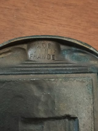 Posacenere antico bronzo Arco di Trionfo Parigi