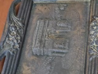 Posacenere antico bronzo Arco di Trionfo Parigi