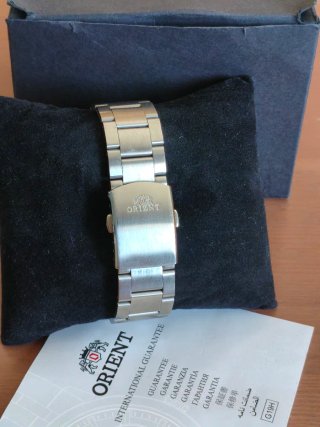 Reloj Orient open heart