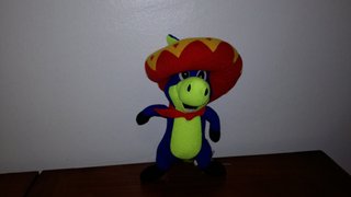 Peluche Burro Mexicano Sombrero