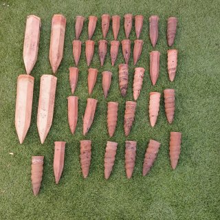 Tornillos de riego de terracota