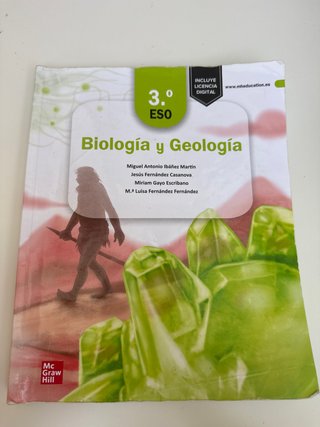 Biología y Geología : 3o ESO