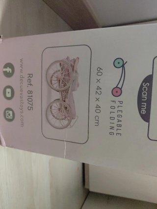 Carrito de muñecas DeCuevas Sophie