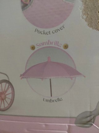 Carrito de muñecas DeCuevas Sophie
