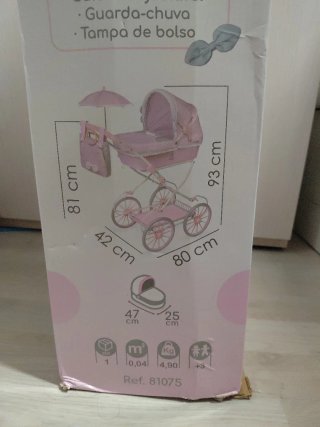 Carrito de muñecas DeCuevas Sophie