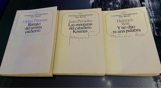 Lote 3 Libros Seix Barral Literatura Contemporánea