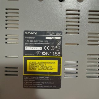 Sony PlayStation 1 SCPH-7502 Gris
