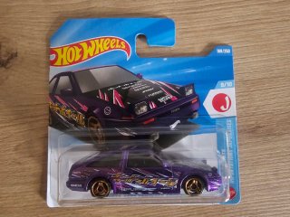 Hotwheels Toyota AE86 Trueno Morado