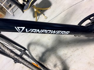 Bicicleta Eléctrica VANPOWERS Negra