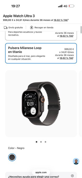 Apple Watch Ultra 3 Cellular + GPS