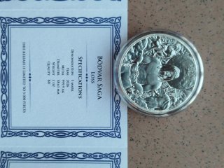 Bullion de Plata Bodvar (Germanía Mint)