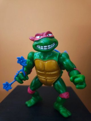 Breakfightin' Raphael Tartarughe Ninja Funzionante