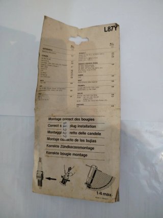 4 Bujías Champion L87Y