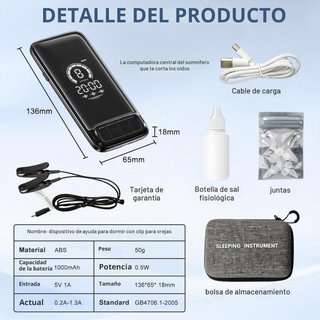 NUEVO! Dispositivo Ayuda Dormir Anti Ronquidos