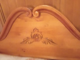 Dormitorio matrimonio provenzal talla a mano
