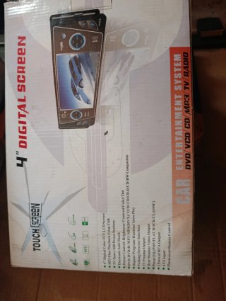 Radio DVD 4.0 TFT LCD con carátula motorizada