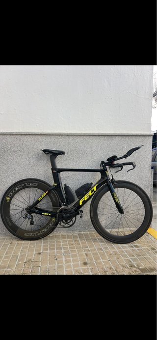Bicicleta Triatlón/Contrarreloj Felt Negra