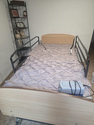 Cama articulada eléctrica e hidráulica
