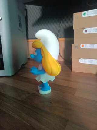 Pitufina impresa 3D