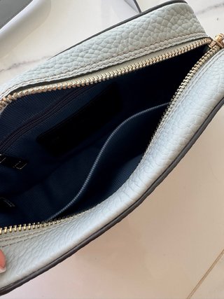 Bolso Furla Azul y Dorado
