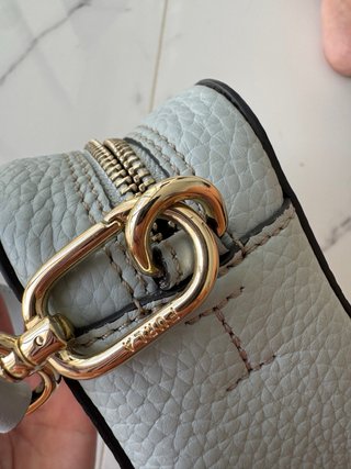 Bolso Furla Azul y Dorado