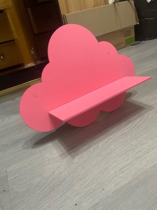 3 Estanterías Nube Rosas