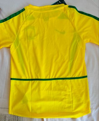 Camisa Brasil 2002 Nike es talla S