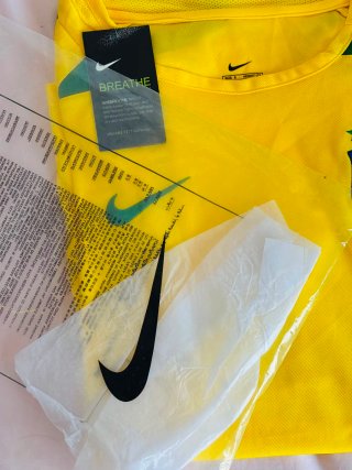 Camisa Brasil 2002 Nike es talla S