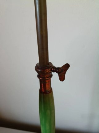 Lampada ministeriale vintage anni '30/'40