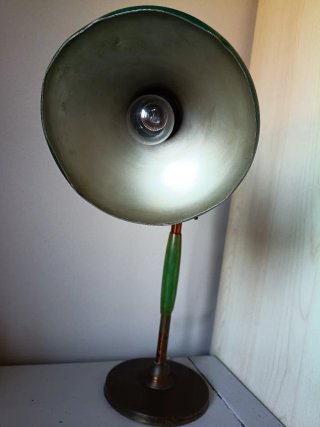 Lampada ministeriale vintage anni '30/'40