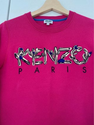 Sudadera Kenzo fucsia talla S