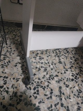 Mesa escritorio ordenador blanca
