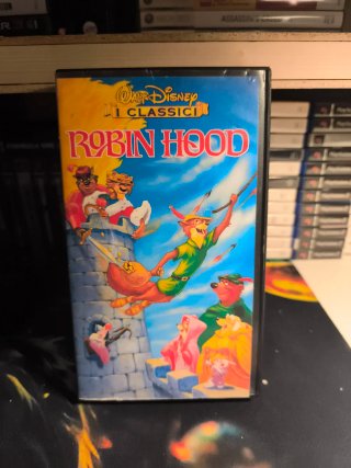 VHS Disney Classici - Robin Hood