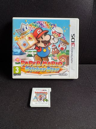 Paper Mario: Sticker Star Nintendo 3DS
