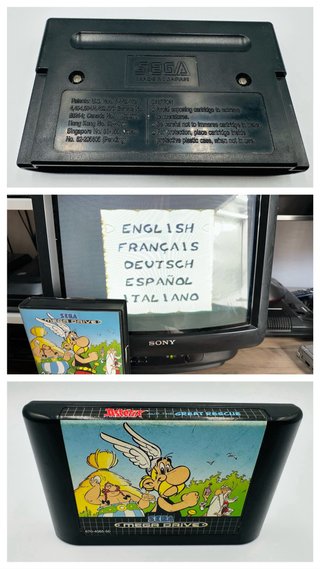 Asterix Sega Megadrive